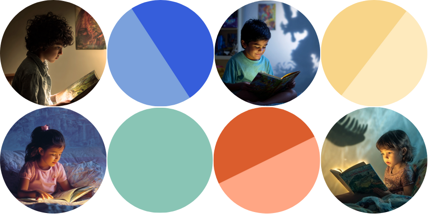 Ilustración sobre motivación por la lectura en educación básica